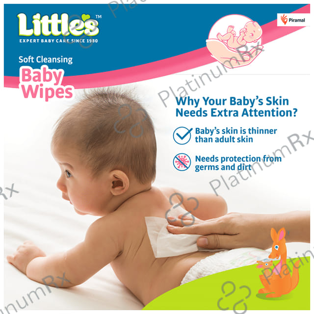 Little's Soft Cleansing Baby Wipes 30 wipes