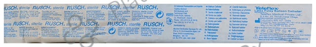 Rusch Foley Catheter 20FR 2Way 1s