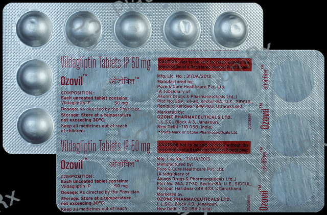 Ozovil 50mg Tablet 15s