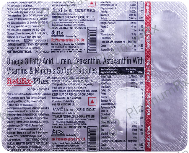 Retirx-Plus Softgel Capsule