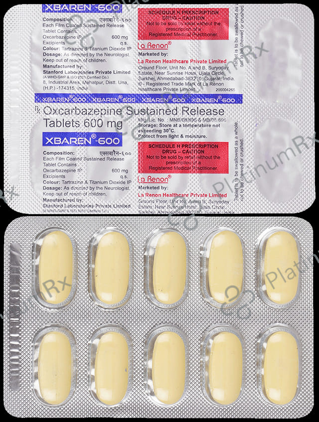 Xbaren 600mg Tablet 10s