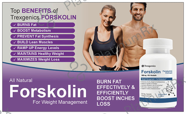 Trexgenics Forskolin Veg Capsule