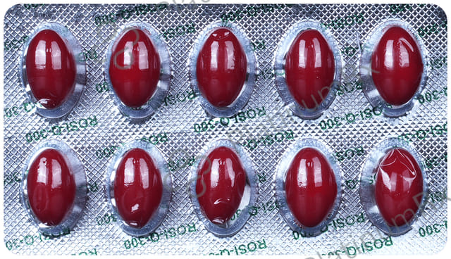 Rosi Q 300 Soft Gelatin Capsule 10s