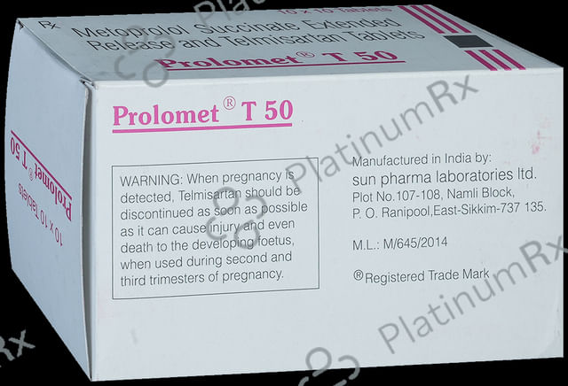 Prolomet T 50 50/40mg Tablet ER 10s