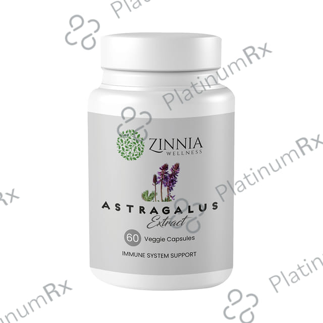 Zinnia Wellness Astragalus Extract Veggie Capsule
