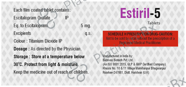 Estiril 5mg Tablet 10s