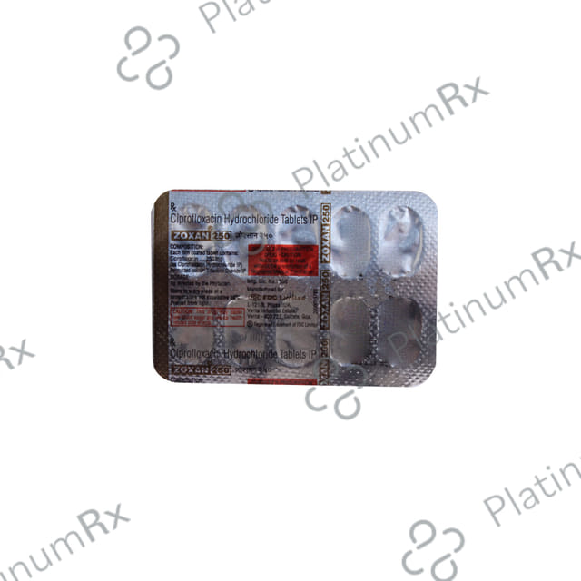 Zoxan 250mg Tablet 10s