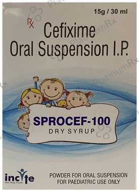 Sprocef 100 Dry Syrup