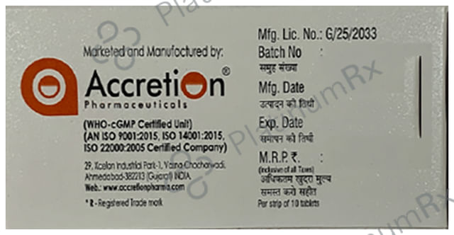 Acdreg P 40mg Tablet 10s