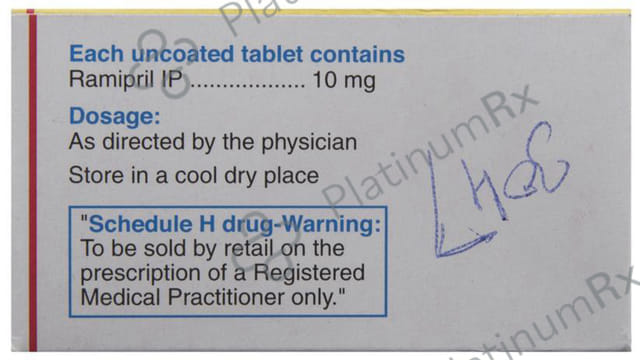 Ramipres 10mg Tablet 10s