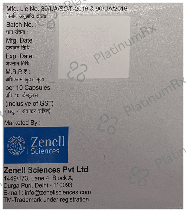 Rosnell Gold 20 Capsule IR