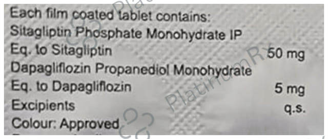Sitalong D 5mg/50mg Tablet