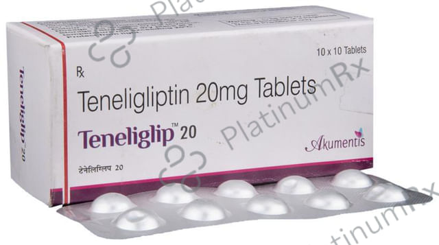 Teneliglip 20mg Tablet 10s