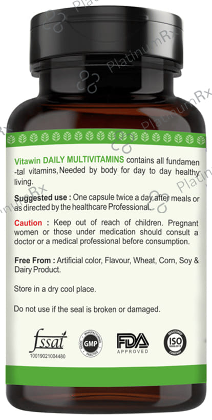 Vitawin Daily Multi Vitamin Vegetarian Capsule