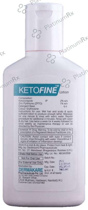 Ketofine Lotion 60 Lotion