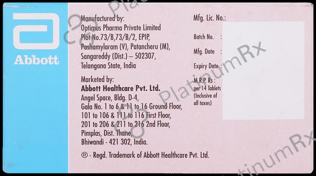 Rivaxa 15mg Tablet 14s