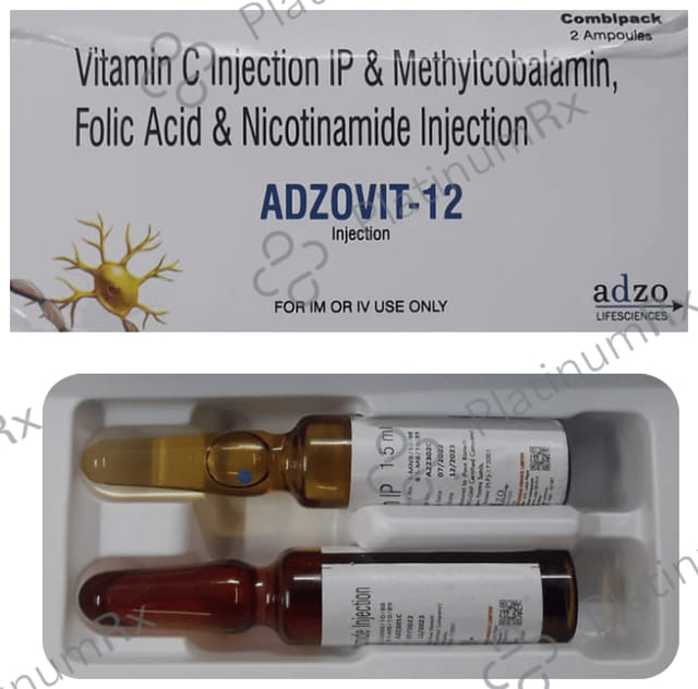 Adzovit 12mg Combipack Injection 1ml