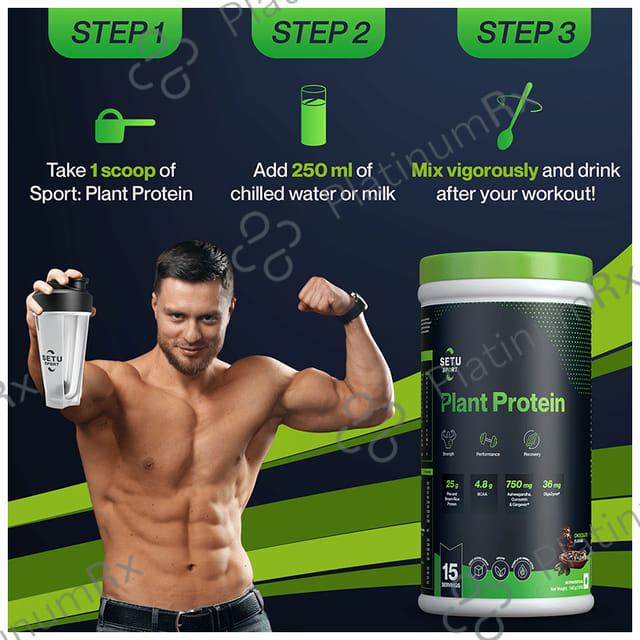 Setu Sport Plant Protein Powder Chocolate