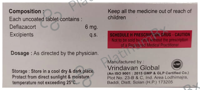 Deflapath 6mg Tablet 10s