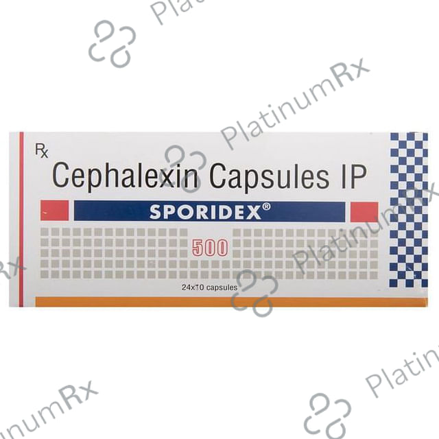 Sporidex 500mg Capsule 10s
