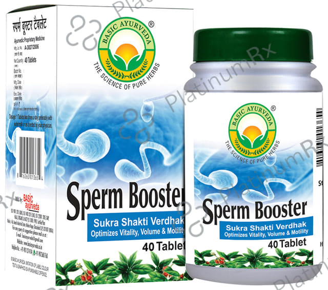 Basic Ayurveda Sperm Booster Tablet