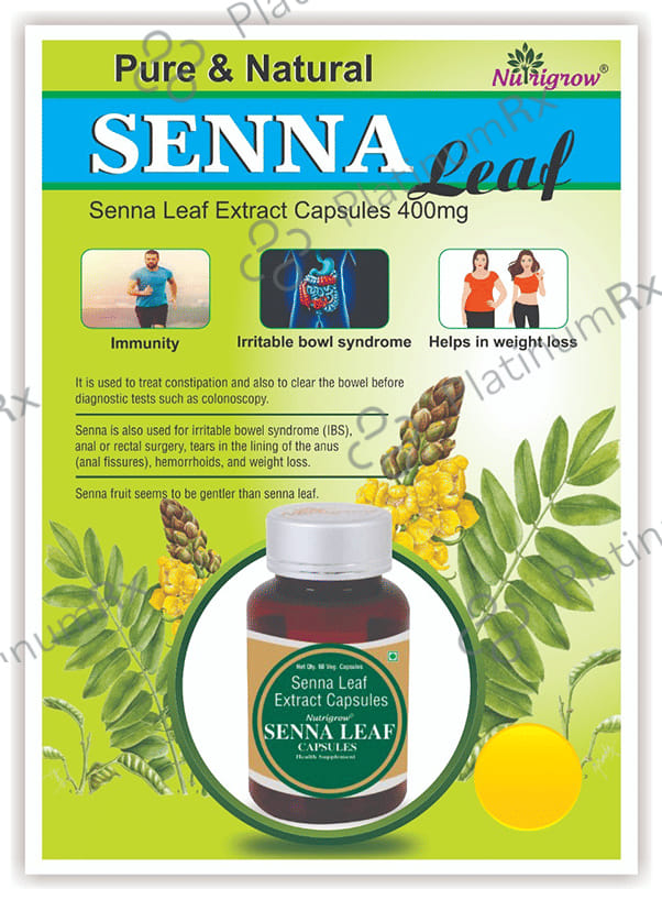 Nutrigrow Senna Leaf Capsule