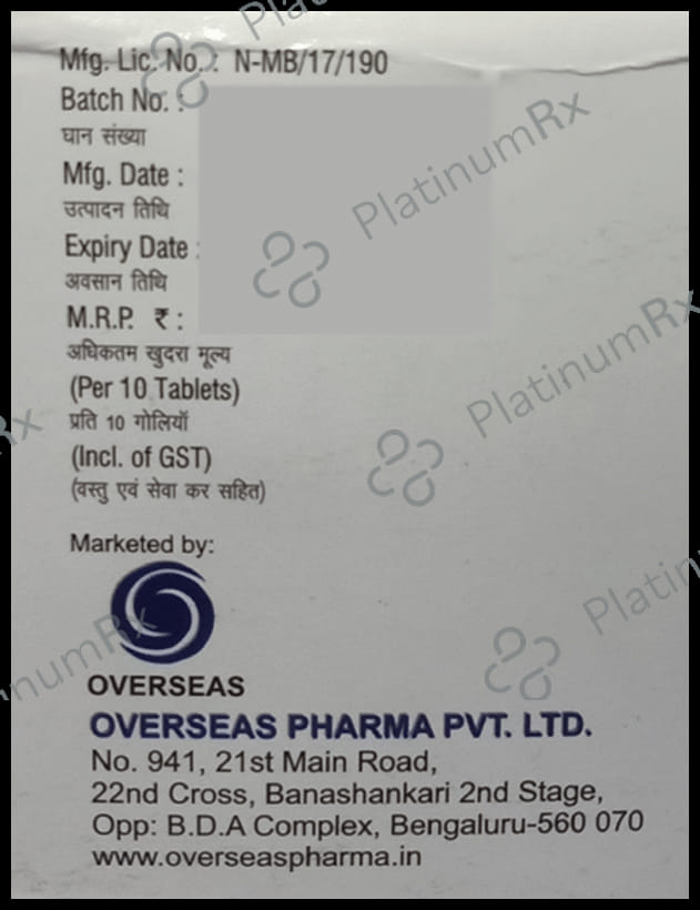Opimox CV 500/125mg Tablet 10s