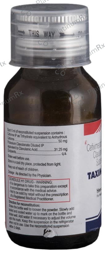 Taxim O CV 50/31.25mg Oral Suspension 30ml