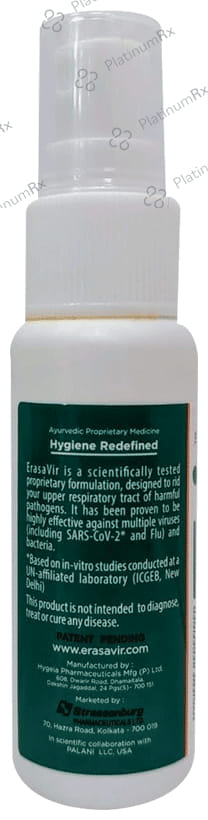 Erasavir Mouth Spray