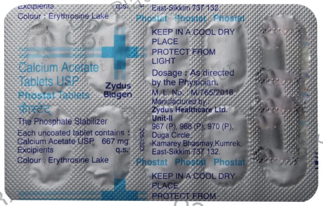 Phostat 667mg Tablet 10s