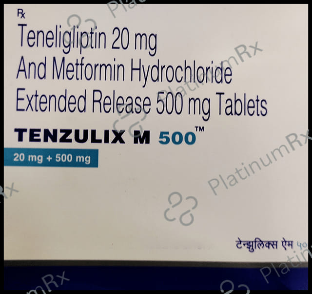 Tenzulix M 500 Tablet ER 15 Tablet ER