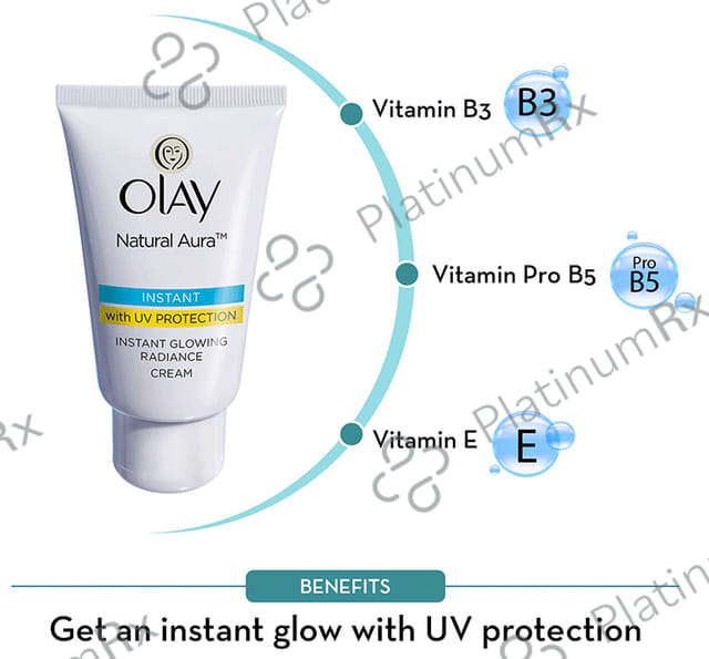 Olay Natural Aura Cream Instant 40gm