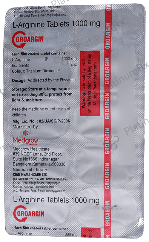 Groargin Tablet