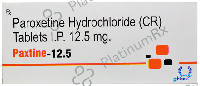 Paxtine 12.5mg Tablet CR 10s