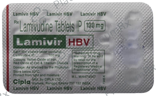 Lamivir HBV 100mg Tablet 10s