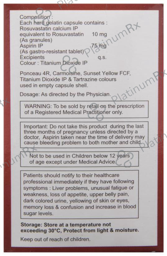 Rosukem A 85mg Capsule 10s