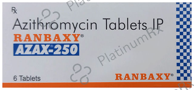 Azax 250mg Tablet 6s