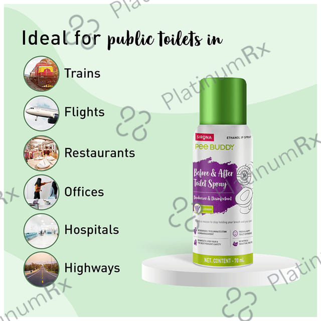 PeeBuddy Before & After Toilet Spray Lavender