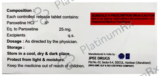 Xetonin CR 25 Tablet