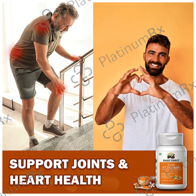 Daily Amrit Nano Curcumin Vegetarian Capsule