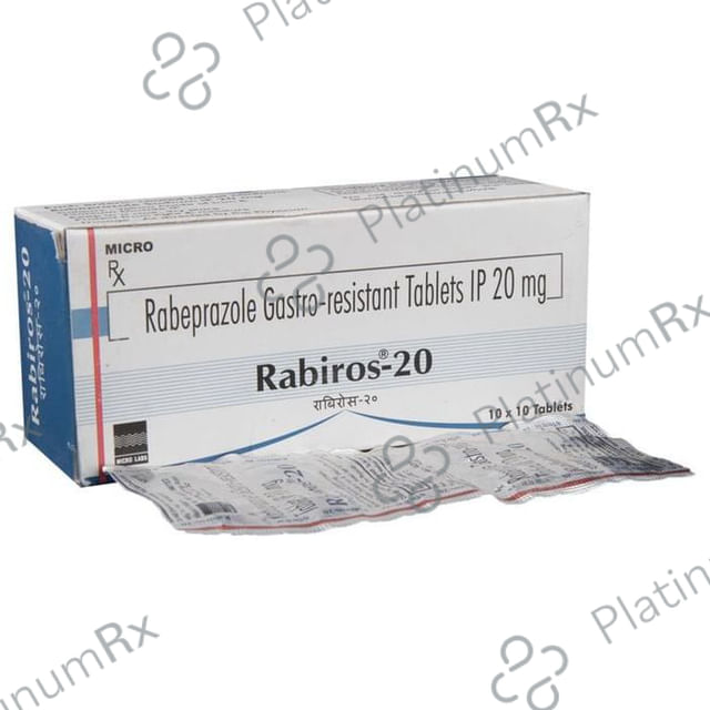 Rabiros 20mg Tablet 10s