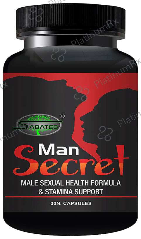 Sabates Man Secret Male Sexual Health Formula & Stamina Support Capsule