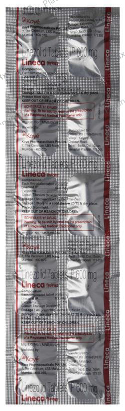 Lineca 600mg Tablet 10s
