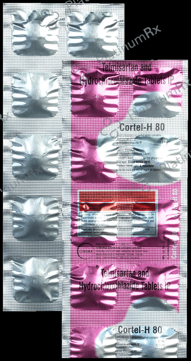 Cortel H 12.5/80 Tablet 10s
