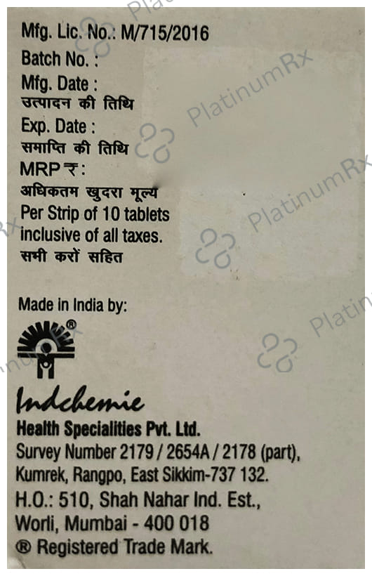 Cherifol Plus 1/0.5mg/1500mcg Tablet 10s