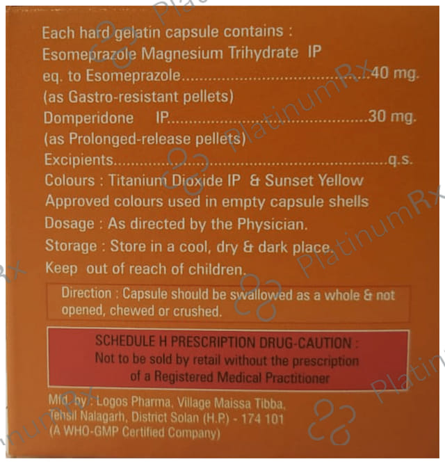 Ezproz-D 40 Capsule PR