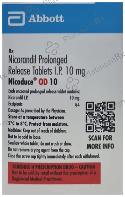 Nicoduce OD 10mg Tablet 10s