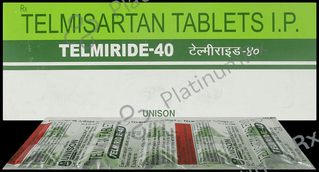 Telmiride 40mg Tablet 10s