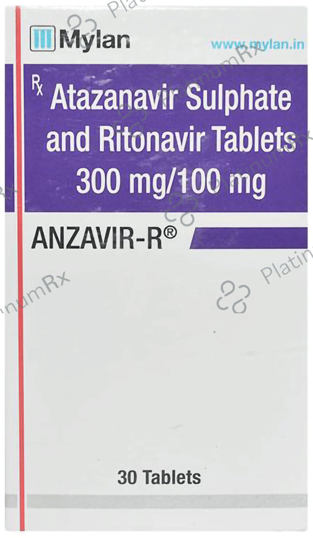 Anzavir R 300/100mg Tablet 30s