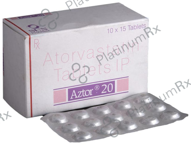 Aztor 20mg Tablet 15s